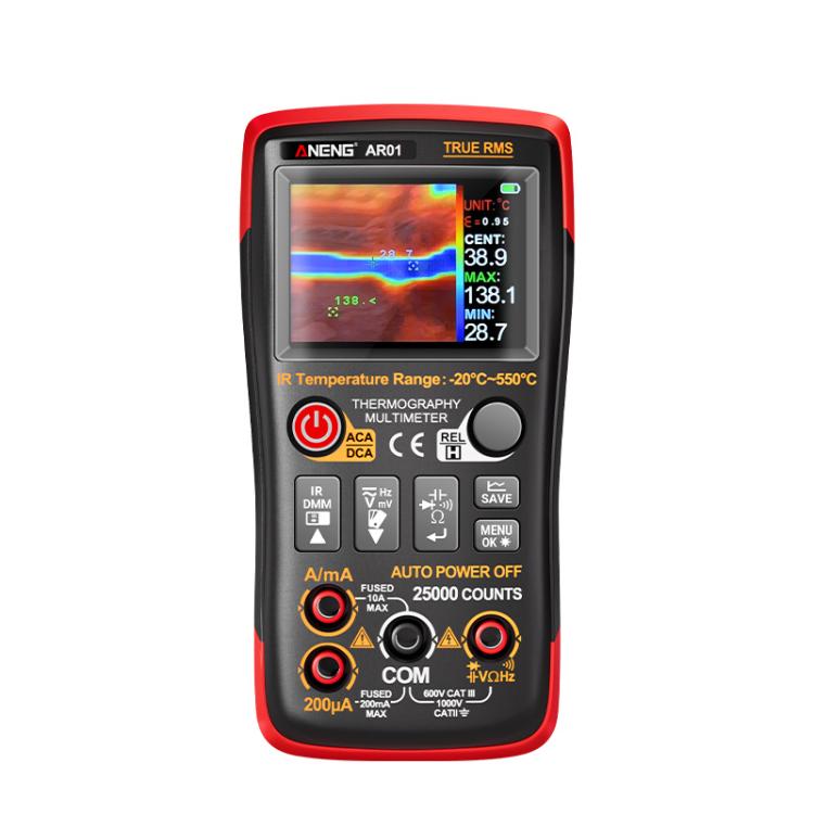 ANENG 2 In 1 HD Infrared Thermal Imager Digital Multimeter, AR01 AR01