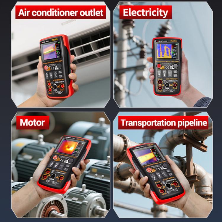ANENG 2 In 1 HD Infrared Thermal Imager Digital Multimeter, AR01