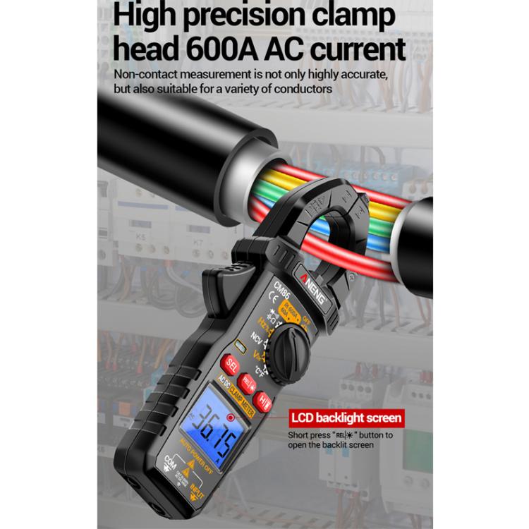 ANENG AC/DC Digital Intelligent Clamp Multimeter, CM86