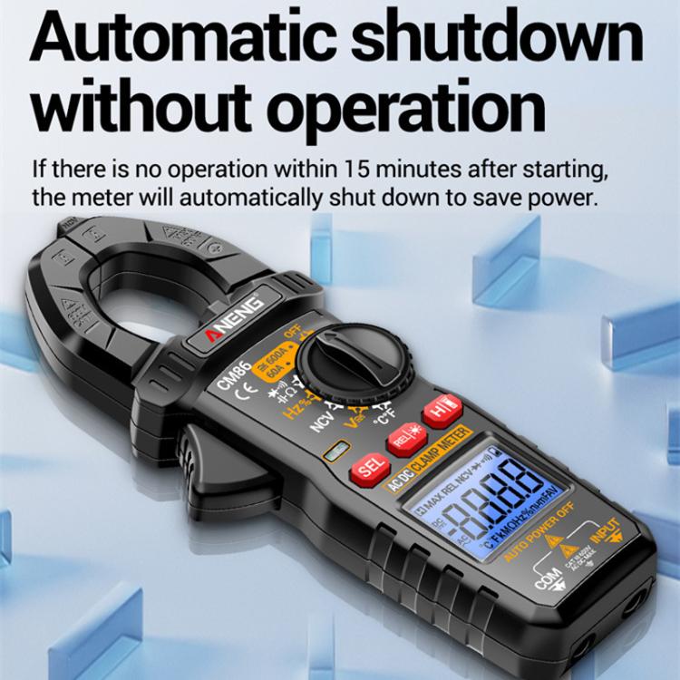 ANENG AC/DC Digital Intelligent Clamp Multimeter, CM86