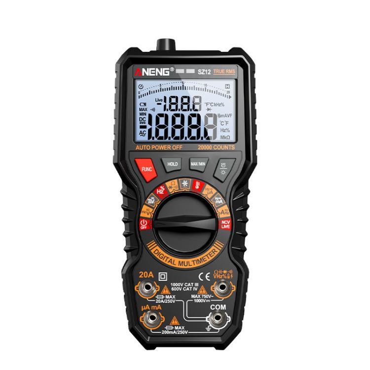 ANENG Intelligent Double Tube Anti-Burn Capacitor Multimeter, SZ12 SZ12
