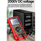 ANENG 2000V High Voltage High Precision Photovoltaic Digital Multimeter, SZ28 Red, SZ28 Black