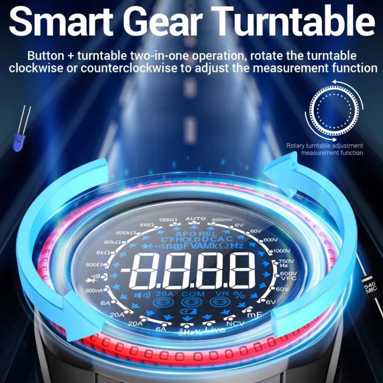 ANENG Portable High-precision Rotating Disk Intelligent Fully Automatic Multimeter, SZ312