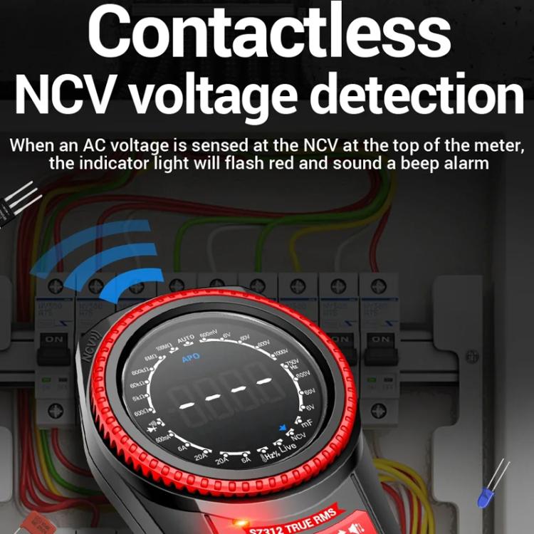 ANENG Portable High-precision Rotating Disk Intelligent Fully Automatic Multimeter, SZ312