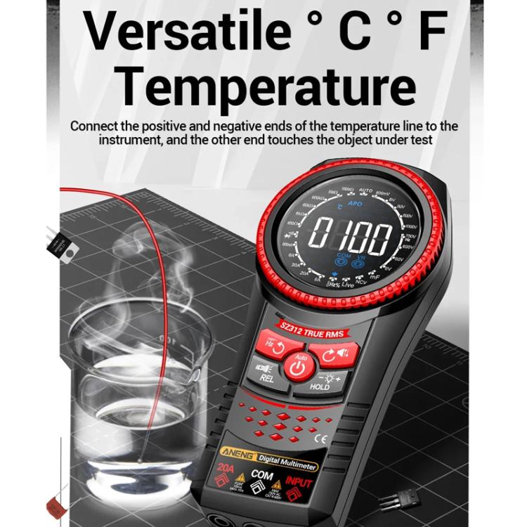 ANENG Portable High-precision Rotating Disk Intelligent Fully Automatic Multimeter, SZ312