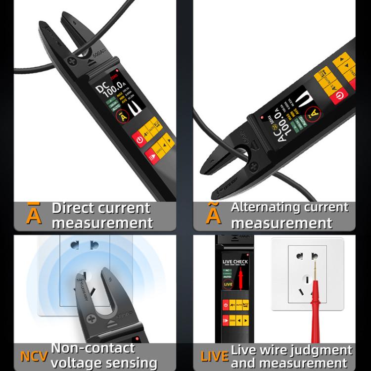 600A Intelligent High-Precision Clamp Meter U-Type Multimeter, U5