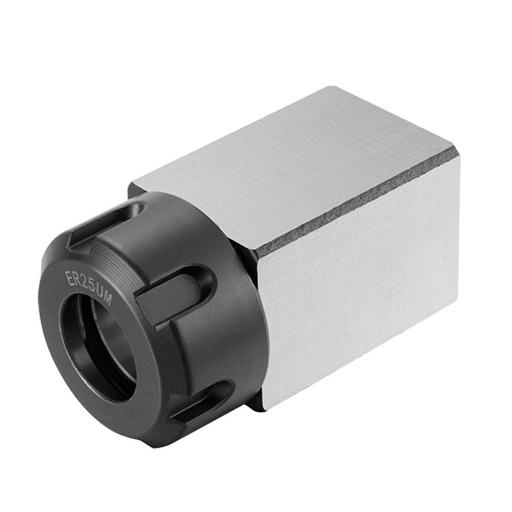 High quality Square ER25 ER32 ER40 Block Hard Steel Hex ER Collet Chuck Seat For CNC Lathe Engraving Cutting Machine Tool holder