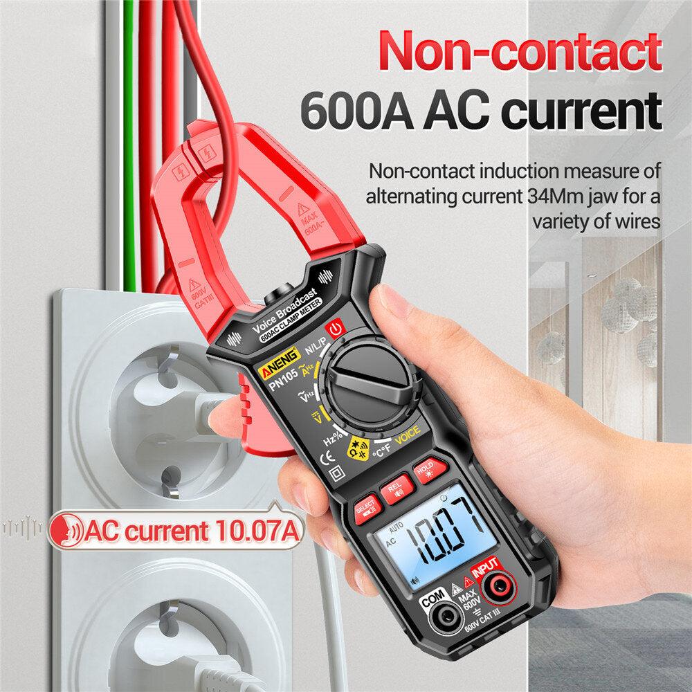 ANENG DC Digital Multimer PN105 DC Clamp Meter AC/DC Current Amp Meter - Zen Craft