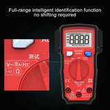 BSIDE ADMS6 High-precision Fully Automatic Small Digital Intelligent Multimeter with HD Digital Display & Shockproof Cover, Support Function Range Switch & Double-sided Pen Holder