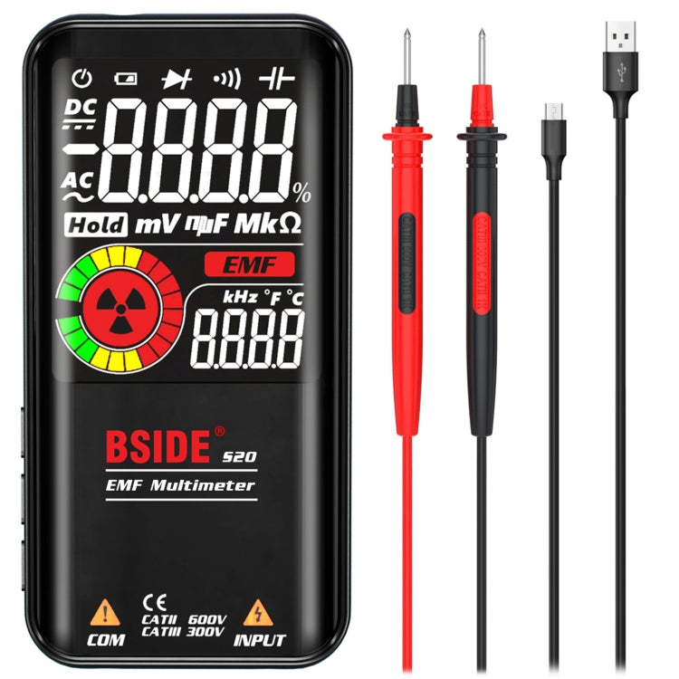 BSIDE S20 Intelligent Large Screen Electromagnetic Radiation Multimeter Tester, S20 S20