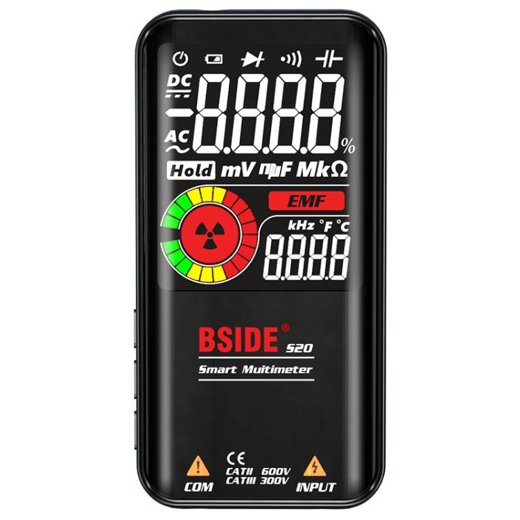 BSIDE S20 Intelligent Large Screen Electromagnetic Radiation Multimeter Tester, S20