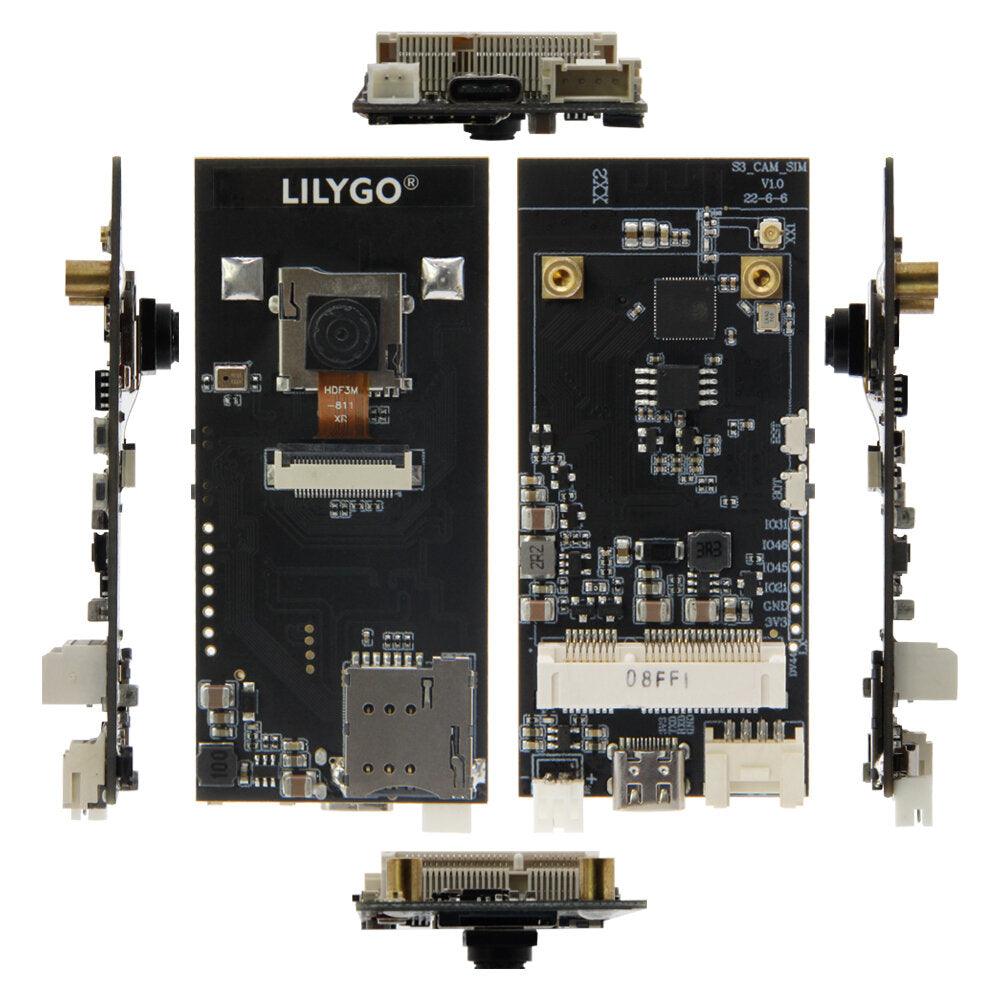 LILYGO T-SIMCAM ESP32-S3 CAM Development Board WiFi Bluetooth 5.0 Wireless Module With OV2640 Camera TF Slot Adapt T-PCIE SIM