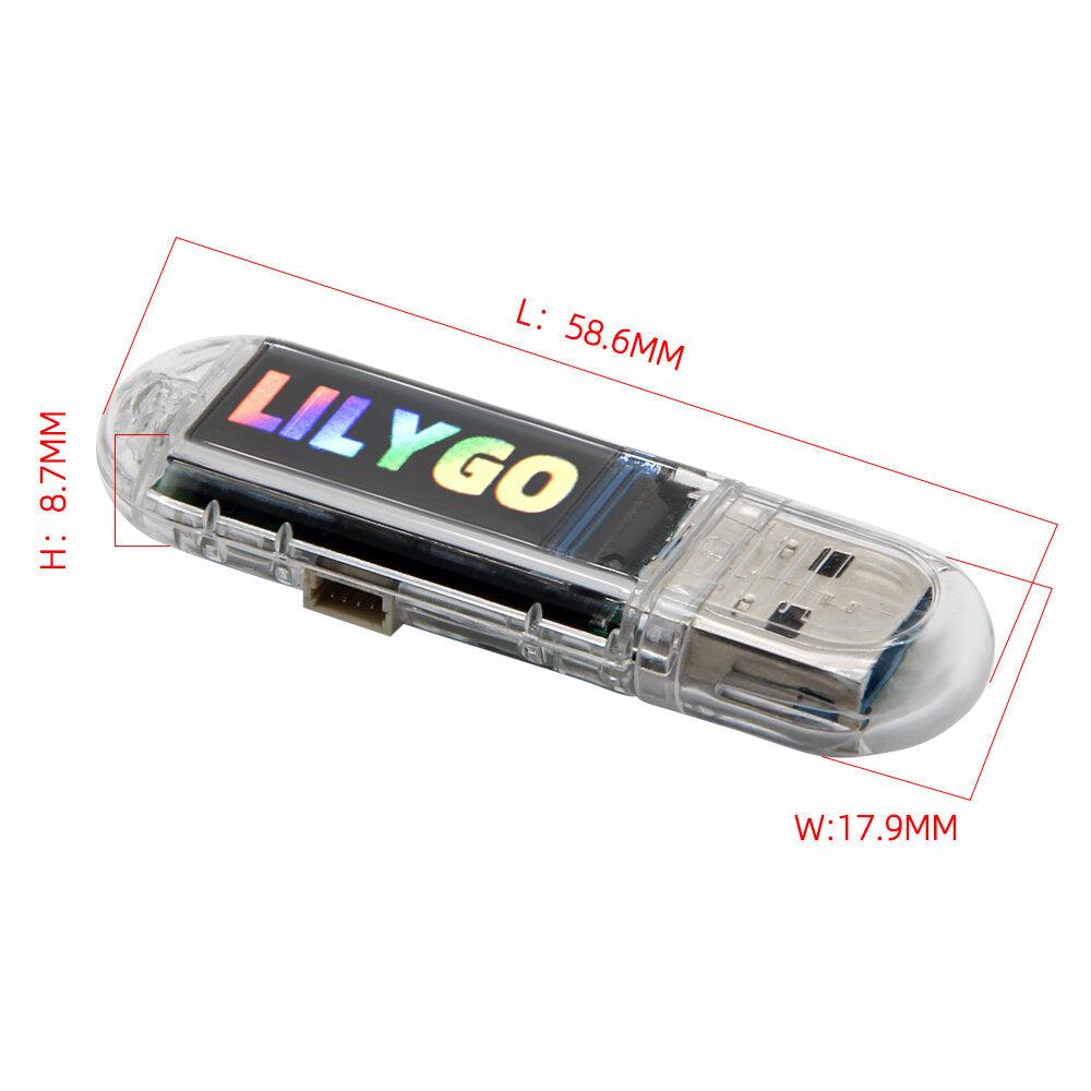 LILYGO T-Dongle-S3 Development Board 0.96inch LCD Display Screen Support WiFi bluetooth TF Card