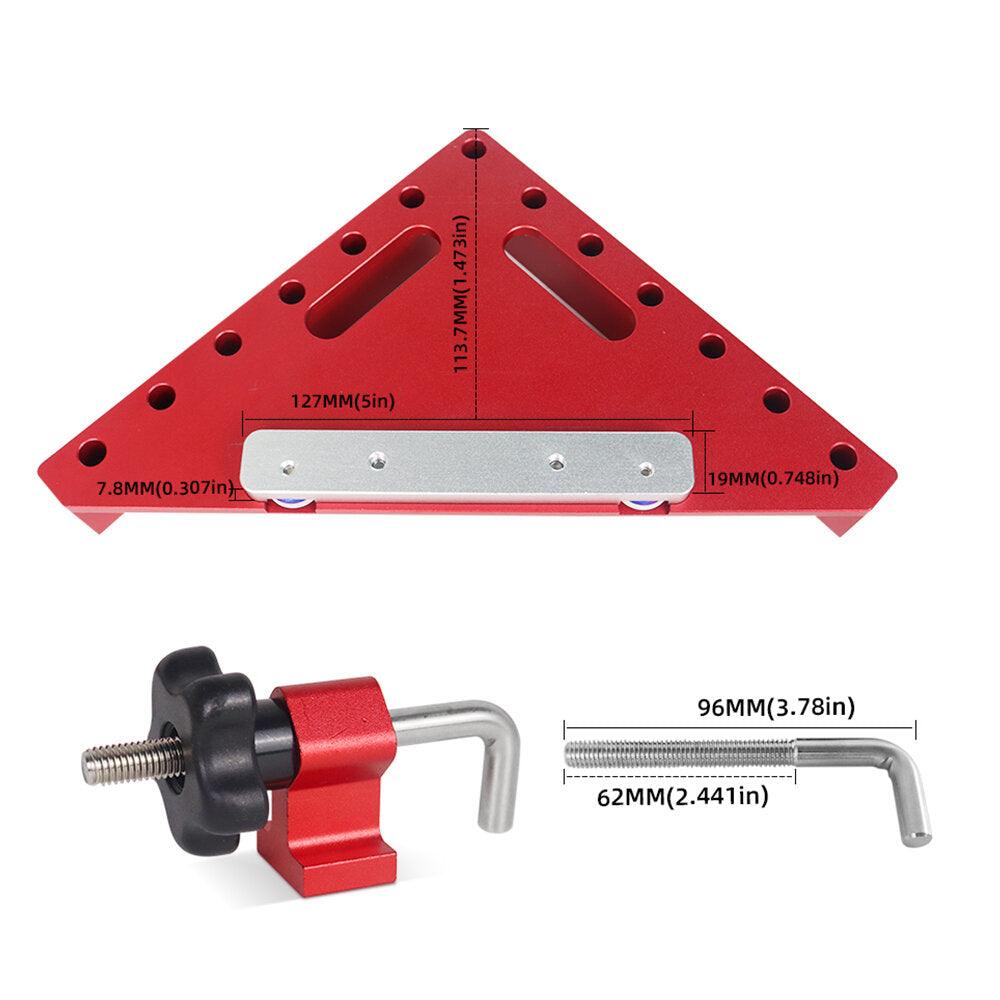 90 Degree Woodworking Square Splicing Board Right Angle Fixed Clamping Positioning Square Ruler