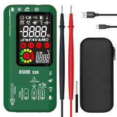 BSIDE S30 Smart Multimeter with Infrared Temperature Measurement Color Screen High Precision Voltage Current Resistance Capacitance Tester - Zen Craft