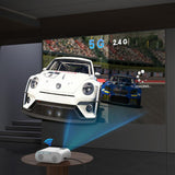 Cheerlux C10 Google TV Version 2K Dongle 1920x1080P 300ANSI Smart Projector, US Plug, UK Plug, AU Plug, EU Plug