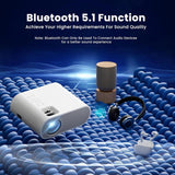 Cheerlux C10 Google TV Version 2K Dongle 1920x1080P 300ANSI Smart Projector, US Plug, UK Plug, AU Plug, EU Plug