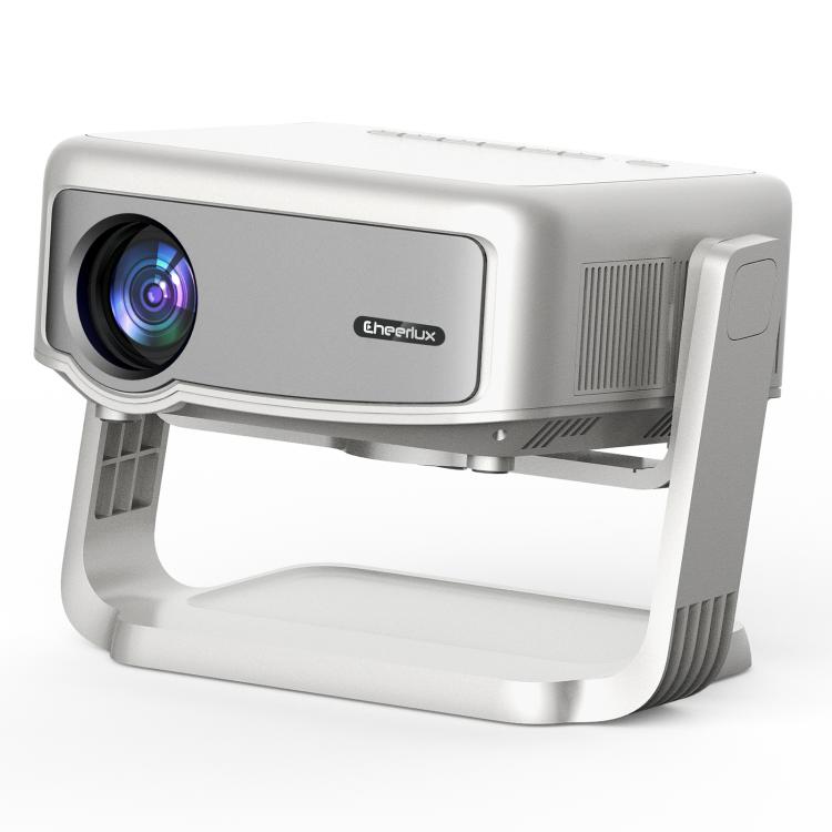 Cheerlux C6C Android Version 1280x720P 180ANSI Bluetooth 5.0 Smart Projector, with Gimbal, US Plug, UK Plug, AU Plug, EU Plug AU Plug