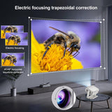 Cheerlux C6C Android Version 1280x720P 180ANSI Bluetooth 5.0 Smart Projector, with Gimbal, US Plug, UK Plug, AU Plug, EU Plug