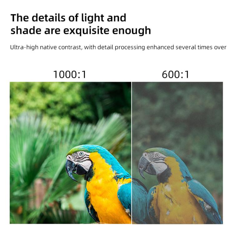 Cheerlux E1C Whale OS Version 1920x1080P 250ANSI Smart Projector, US Plug, UK Plug, AU Plug, EU Plug