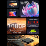 Cheerlux E2C Same Screen Version 1920x1080P 300ANSI Smart Projector, US Plug, UK Plug, AU Plug, EU Plug