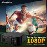 Cheerlux E2C Whale OS Version 1920x1080P 300ANSI Smart Projector, US Plug, UK Plug, AU Plug, EU Plug