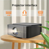 Cheerlux E2C Whale OS Version 1920x1080P 300ANSI Smart Projector, US Plug, UK Plug, AU Plug, EU Plug