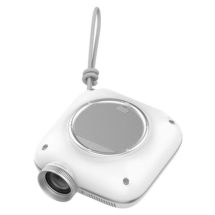 Cheerlux C1 Basic Version 1280x720P 100ANSI Bluetooth 5.1 Smart Projector, US Plug, UK Plug, AU Plug, EU Plug US Plug White