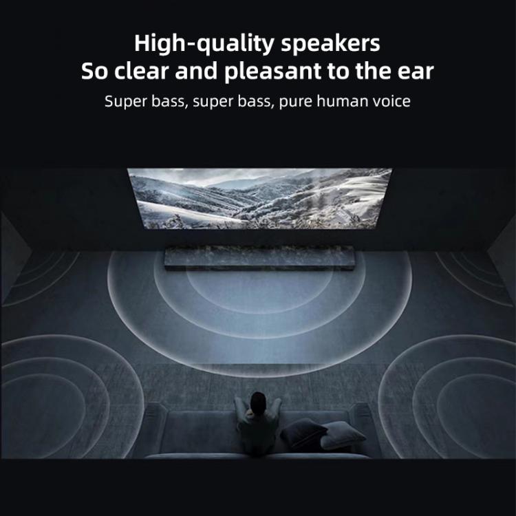 Cheerlux C16A Android Version 1920x1080P 450ANSI Smart Projector, US Plug, UK Plug, AU Plug, EU Plug