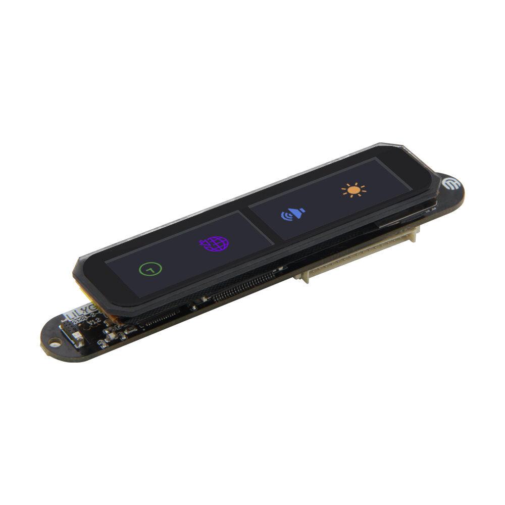 LILYGO T-Touch Bar AMOLED ESP32-S3 Touch Display Bar Development Board ESP32-S3R8 Wireless Module Magnetic Round USB Connector