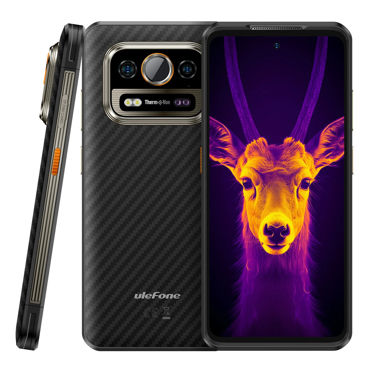 Ulefone Armor 25T Pro 5G Thermal Imaging 12GB 256GB 50MP Dual Camera 64MP Night Vision Rugged Smartphone