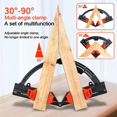 Woodworking 90 Corner Frame Clamp Adjustable Expandable Quick-Lock ABS Plastic Picture Framing Woodworking Tool for Precise Angle Positioning and Efficient Operation - Zen Craft