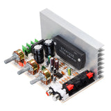 DX-0408 50W+50W 2.0 Channel Thick Film Series Stereo Amplifier Board Dual AC15V-18V 10HZ-20KHZ Potentiometer Power Amplifier Module