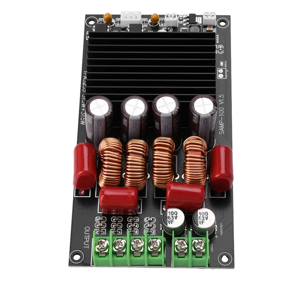 TPA3255 Dual Channel Audio Power Amplifier Board 2x300W Digital HiFi Stereo High Fidelity Sound Quality Amplifier Module