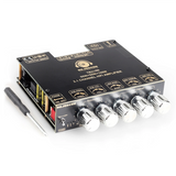 ZK-TB21 PRO 2.1 Channel 5.2 Stereo bluetooth Amplifier Board 50W+50W+100W TPA3116D2 Chip AUX Amplifier