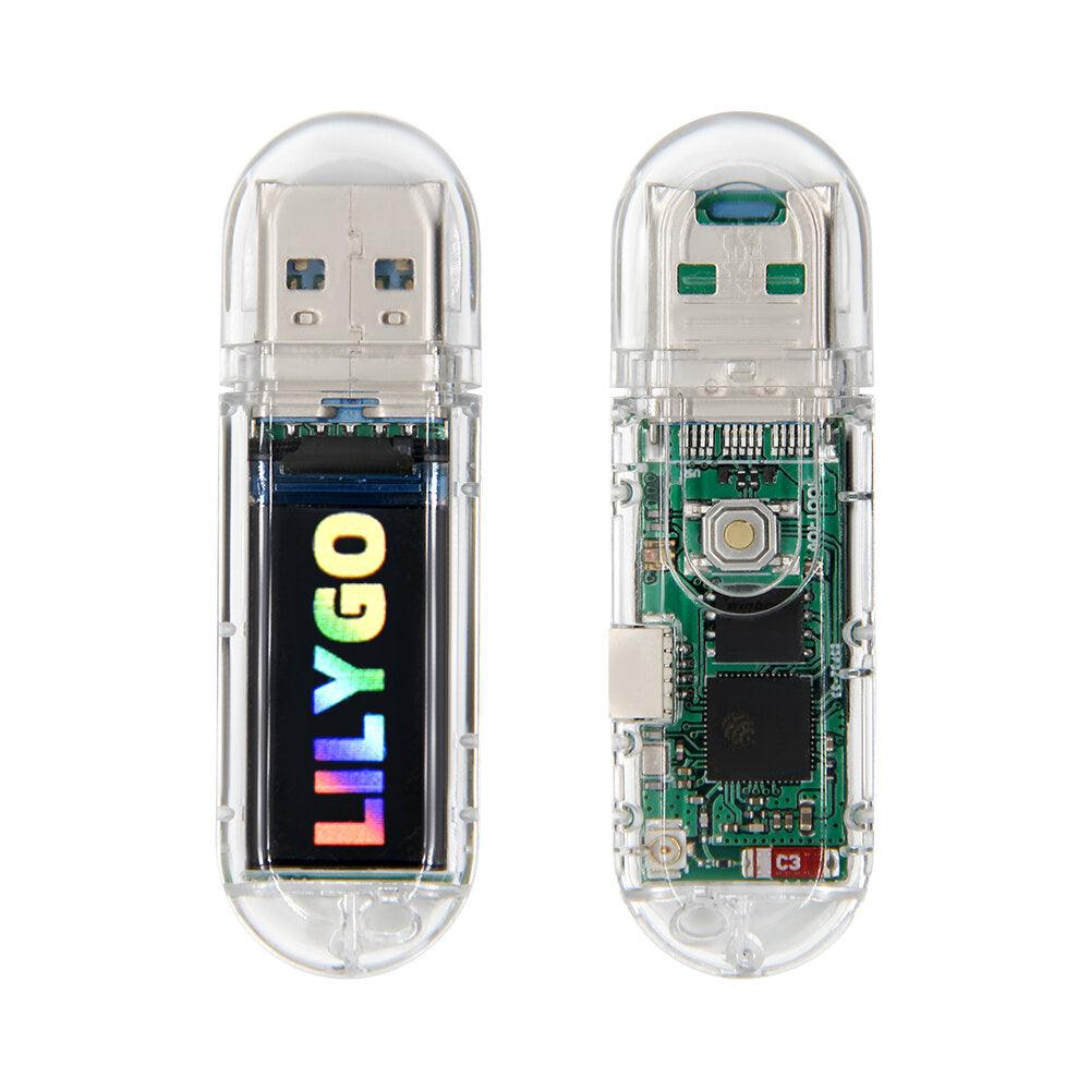 LILYGO T-Dongle-S3 Development Board 0.96inch LCD Display Screen Support WiFi bluetooth TF Card