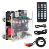 Lossless HiFi 5.3 Bluetooth Audio Receiver USB Flash Drive Coaxial Decoder Player Amplifier Speaker with Remote Control