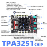 T220HS bluetooth 5.2 Amplifier Board 220W+220W Stereo Channel HiFi Amplifier TPA3251 Audio Module