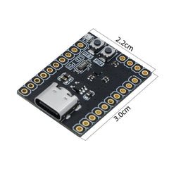 LILYGO T-HC32 HC32L110B6 Smallest Size MCU Ultra-low Power Flexible Power Management WS2812 For Keil & IAR Software Support C