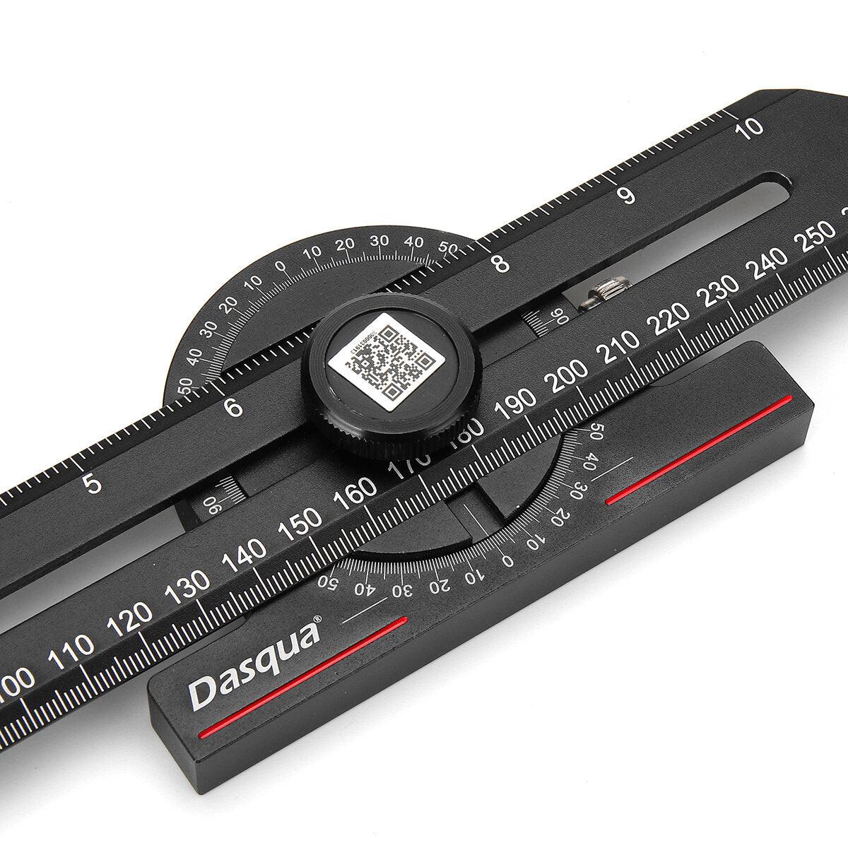 Multifunctional Gauge Ruler CNC-Machined Anodized Aluminum Flexible Scale Marking Gauge with Slide Stop for Woodworking - Zen Craft