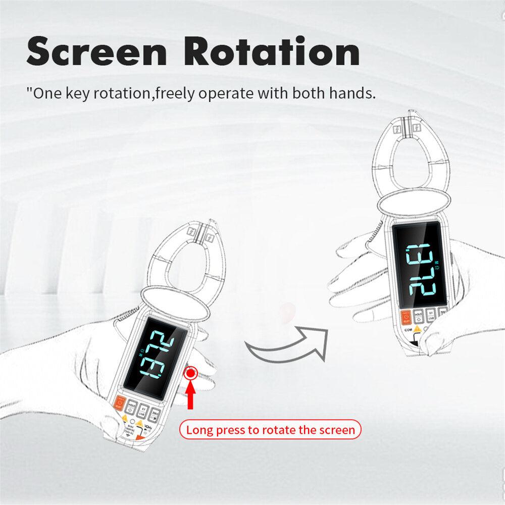 WINAPEX 268B Leakage Current Detect Clamp Meter 0.1mA high resolution True RMS Multimeter AC DC Clamp Meter - Zen Craft