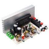 DX-0408 50W+50W 2.0 Channel Thick Film Series Stereo Amplifier Board Dual AC15V-18V 10HZ-20KHZ Potentiometer Power Amplifier Module