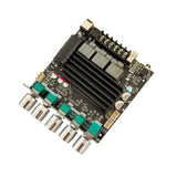 ZK-ST21 2.1 Channel Bluetooth Amplifier Board 100W+100W+200W Subwoofer TPA3221 Support Bluetooth AUX U Disk Sound Card