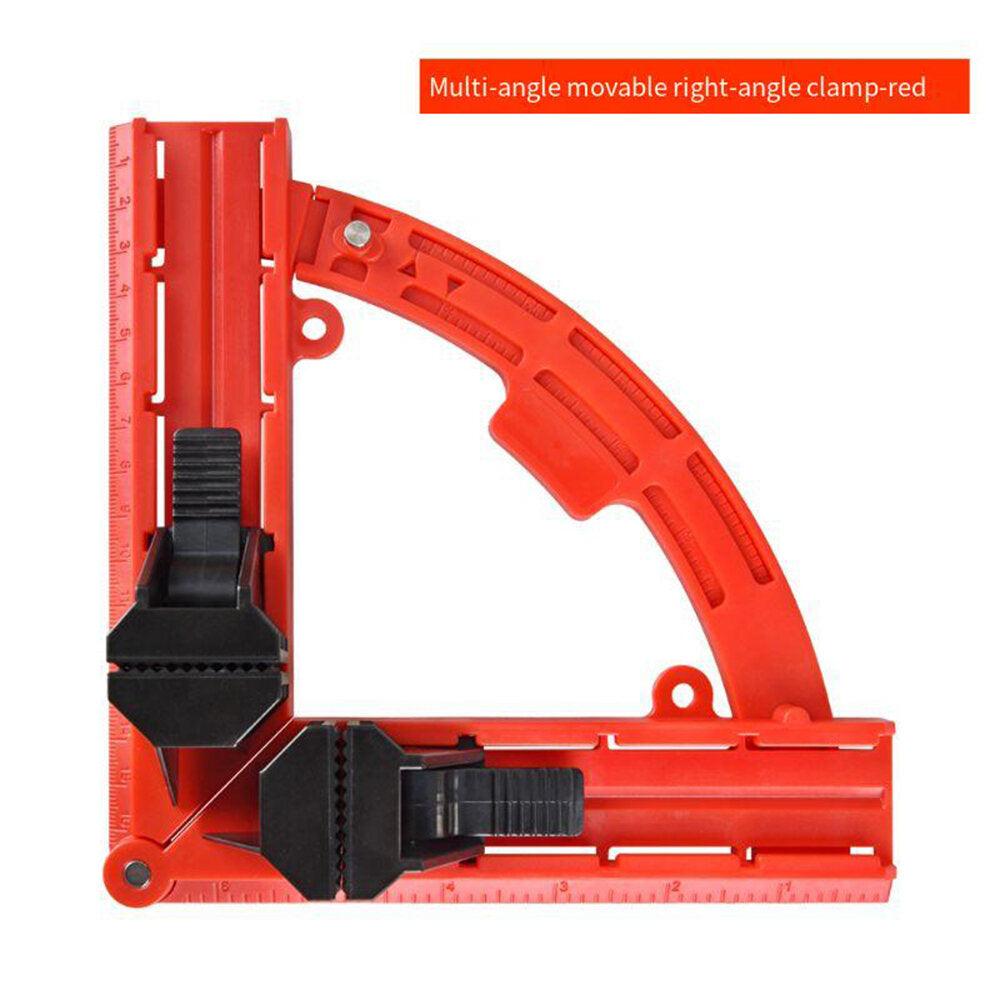 Woodworking 90 Corner Frame Clamp Adjustable Expandable Quick-Lock ABS Plastic Picture Framing Woodworking Tool for Precise Angle Positioning and Efficient Operation - Zen Craft