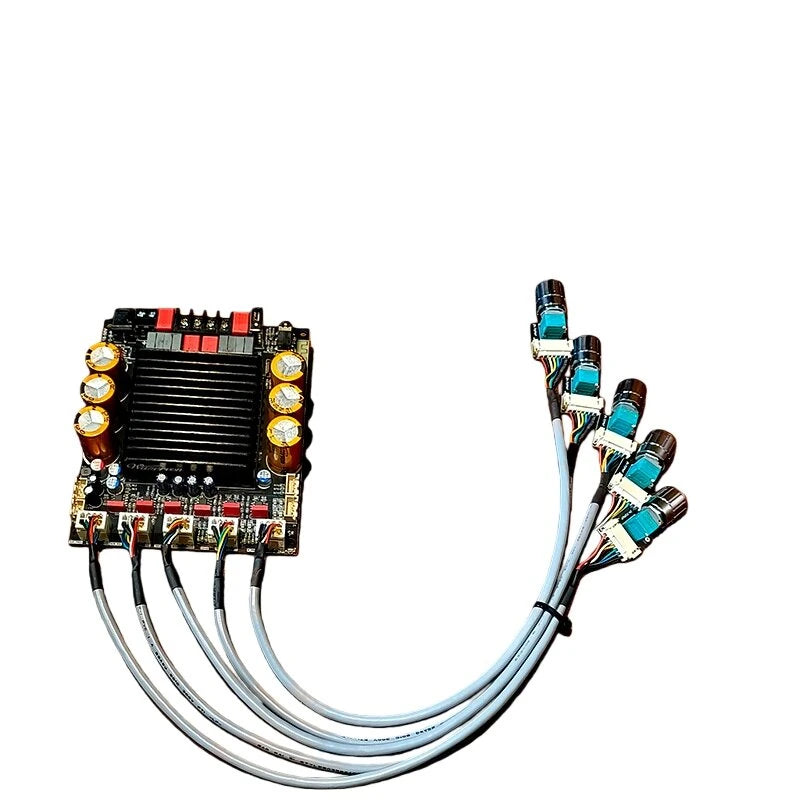 ZK-SUB600 DC 18-50V Bluetooth Amplifier Board with Subwoofer Extension TPA3255 Amplifier Chip 2.0+Channels Power 300W+300W+Sub