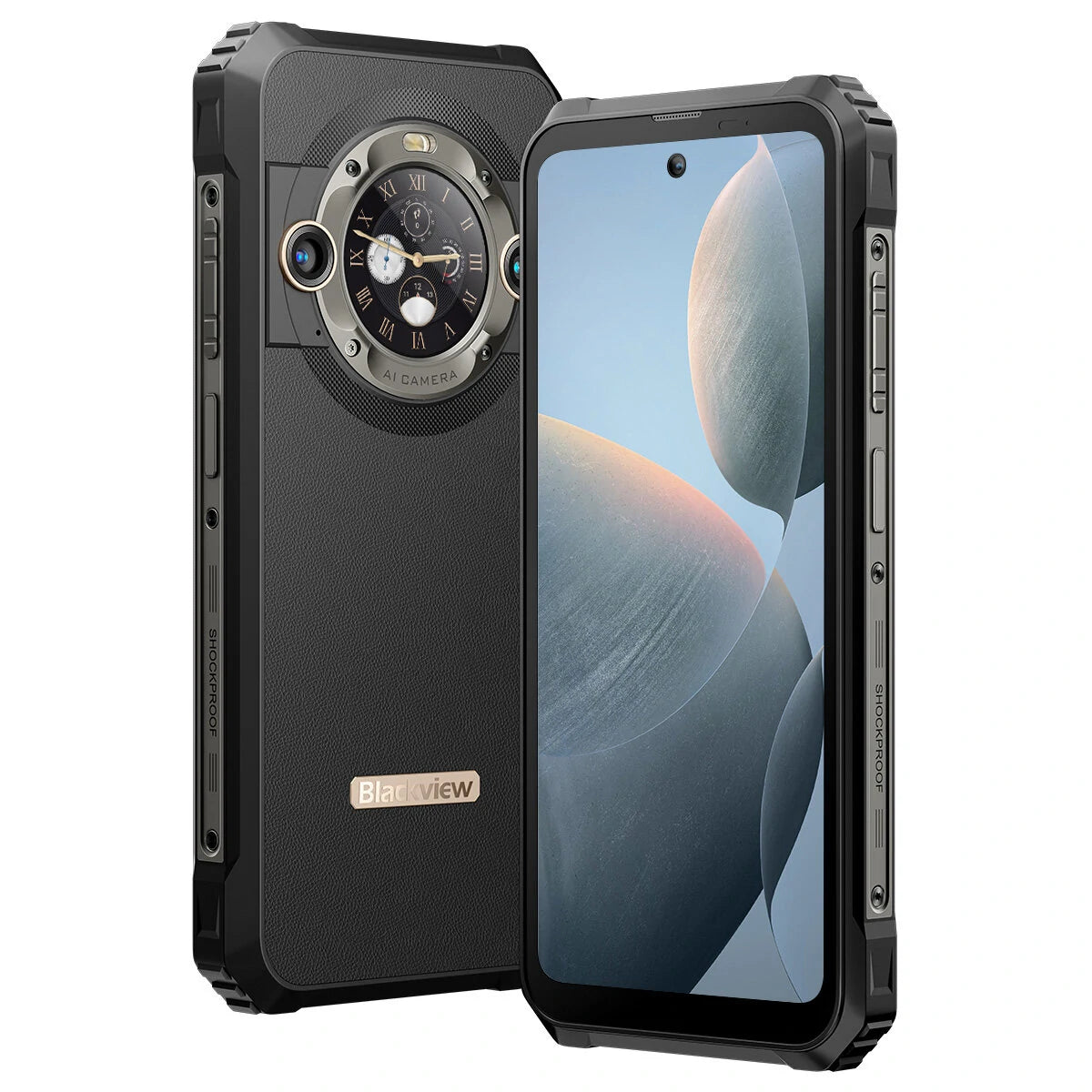 Blackview BL9000 5G 24GB 512GB 6.78 inch 2.4K FHD+ 120Hz Dual Display 120W Fast Charing 50MP 8800mAh NFC Dimensity 8020 Octa Core IP68 IP69K Waterproof Rugged Smartphone