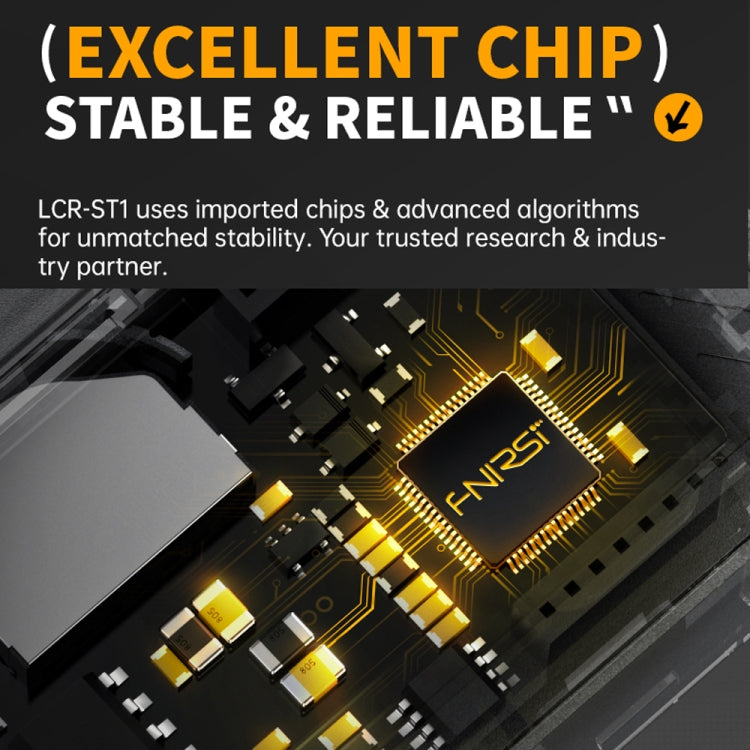 FNIRSI Digital Tweezers Resistor Capacitor Component Test Multimeter