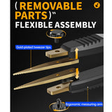 FNIRSI Digital Tweezers Resistor Capacitor Component Test Multimeter