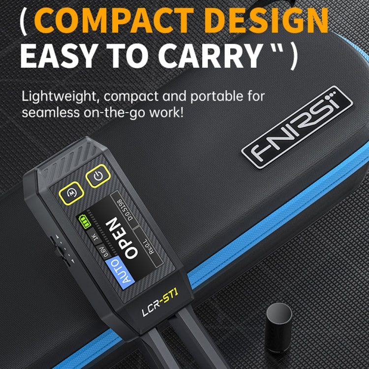 FNIRSI Digital Tweezers Resistor Capacitor Component Test Multimeter