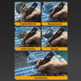 FNIRSI Digital Tweezers Resistor Capacitor Component Test Multimeter